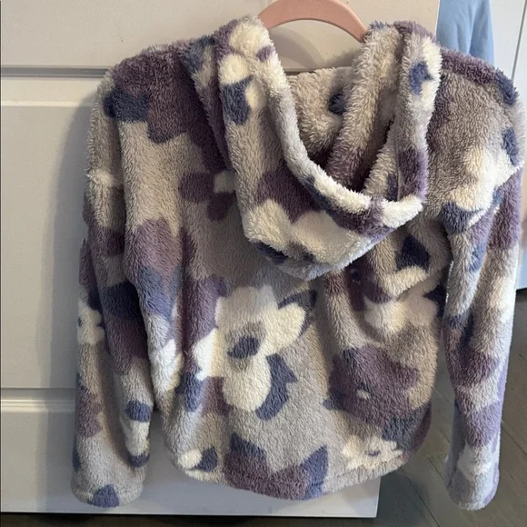 Abercrombie Kids Purple Fleece Jacket - Picture 4 of 4